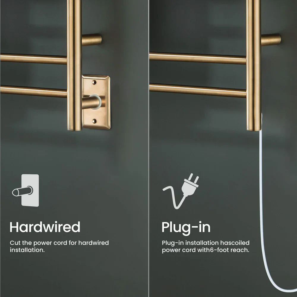 24" x 30-1/4" Wall Mounted ETL Certified Stainless Steel Towel Warmer