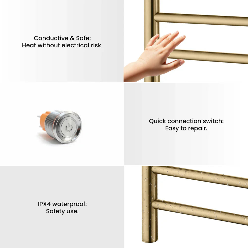 24" x 30-1/4" Wall Mounted ETL Certified Stainless Steel Towel Warmer