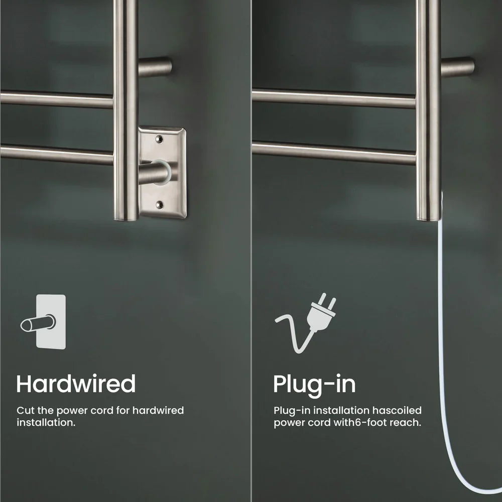 24" x 30-1/4" Wall Mounted ETL Certified Stainless Steel Towel Warmer