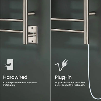 24" x 30-1/4" Wall Mounted ETL Certified Stainless Steel Towel Warmer