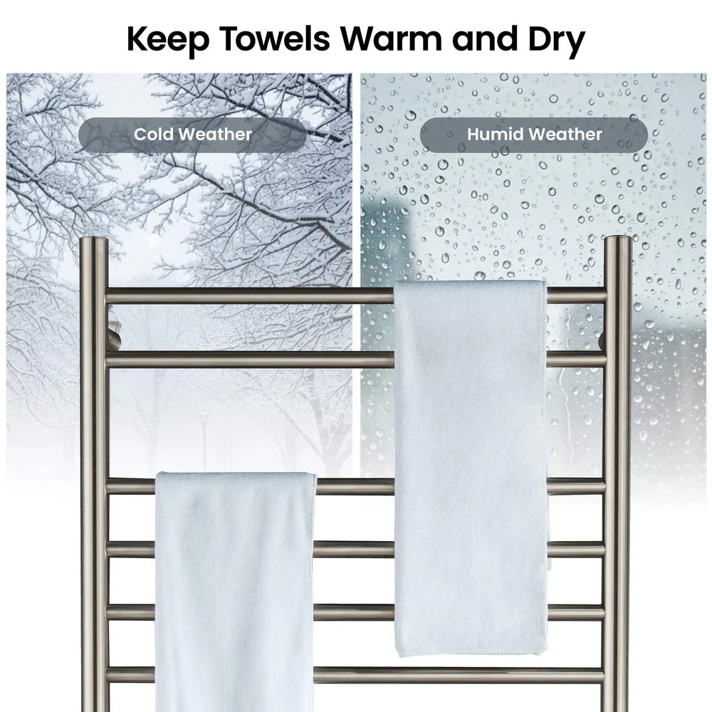 24" x 30-1/4" Wall Mounted ETL Certified Stainless Steel Towel Warmer