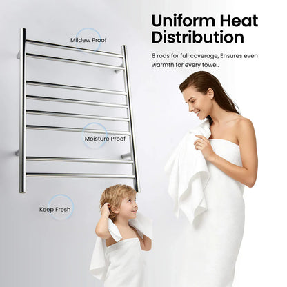 24" x 30-1/4" Wall Mounted ETL Certified Stainless Steel Towel Warmer