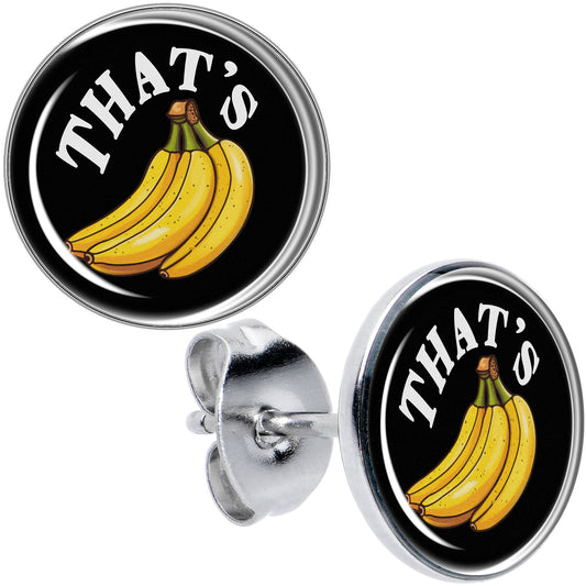 That is Bananas Stud Earrings by Onyx O