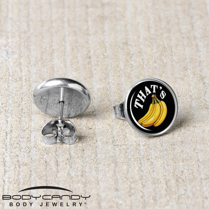 That is Bananas Stud Earrings by Onyx O