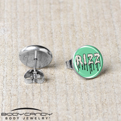 RIZZ Stud Earrings by Onyx O