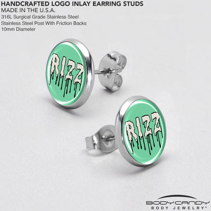 RIZZ Stud Earrings by Onyx O