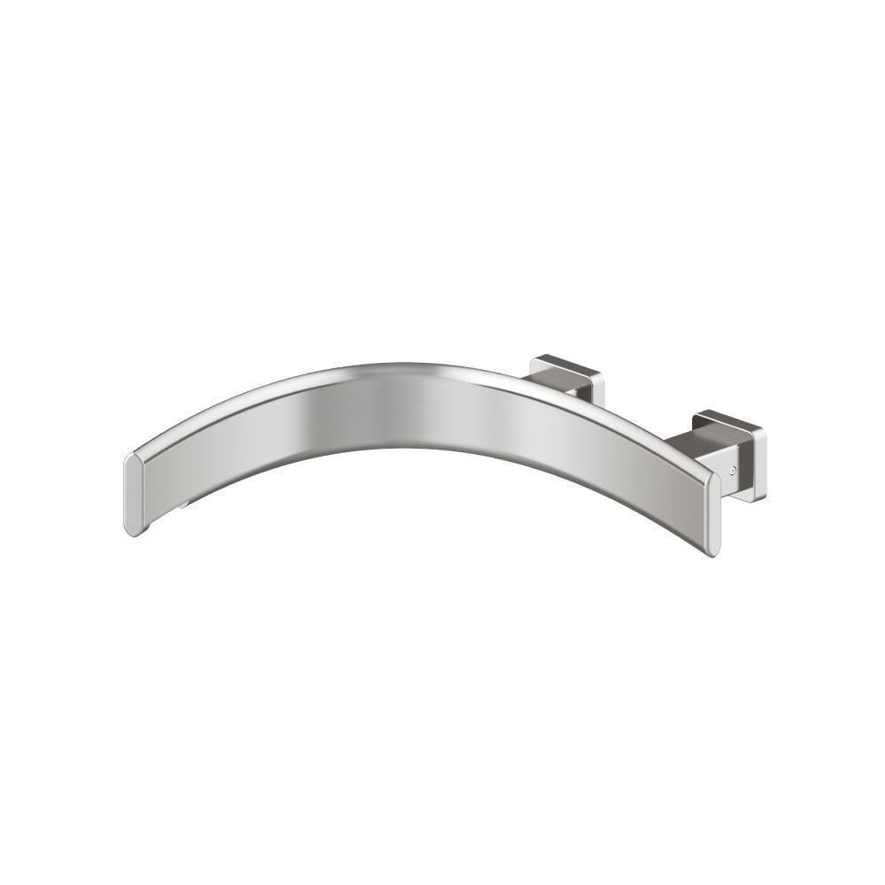 Flusso CU.1004L Wall Mount Tub Spout - Left Facing Curvature