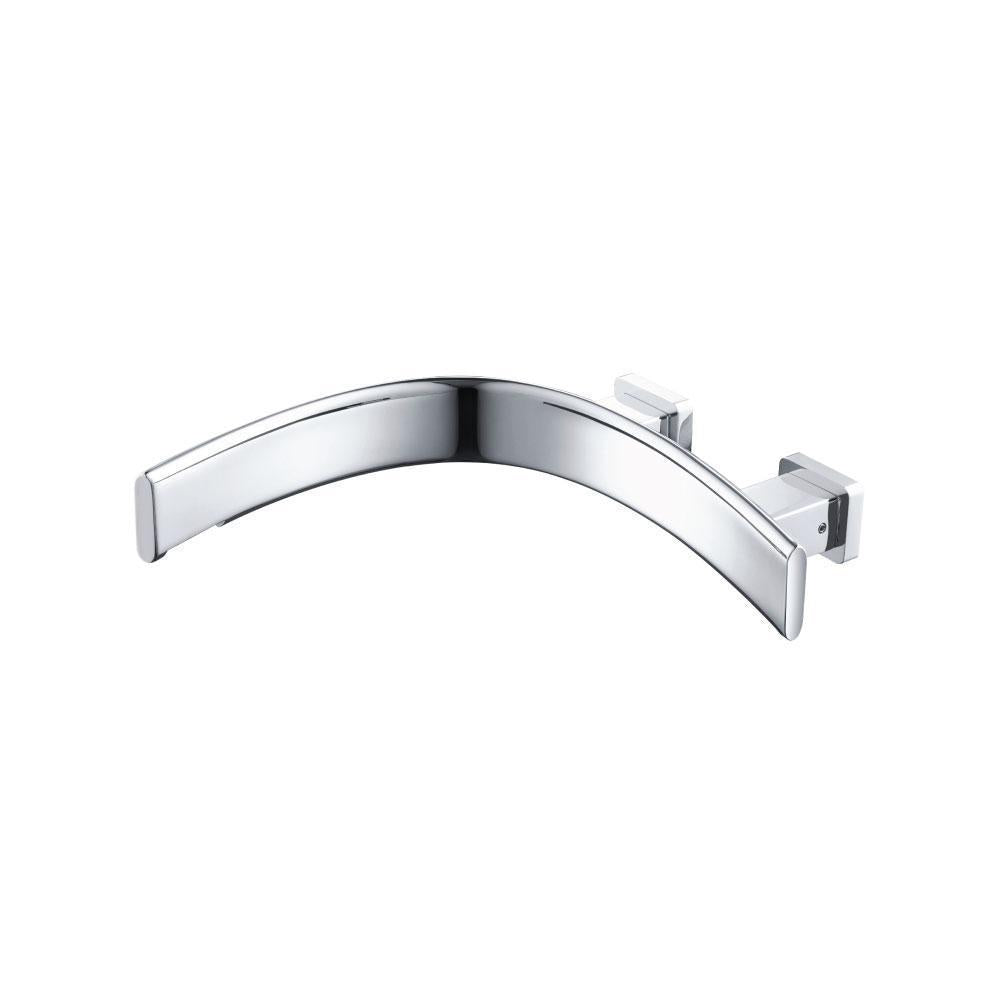 Flusso CU.2300L Wall Mount Faucet Spout - Left Facing Curvature