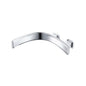 Flusso CU.2300L Wall Mount Faucet Spout - Left Facing Curvature