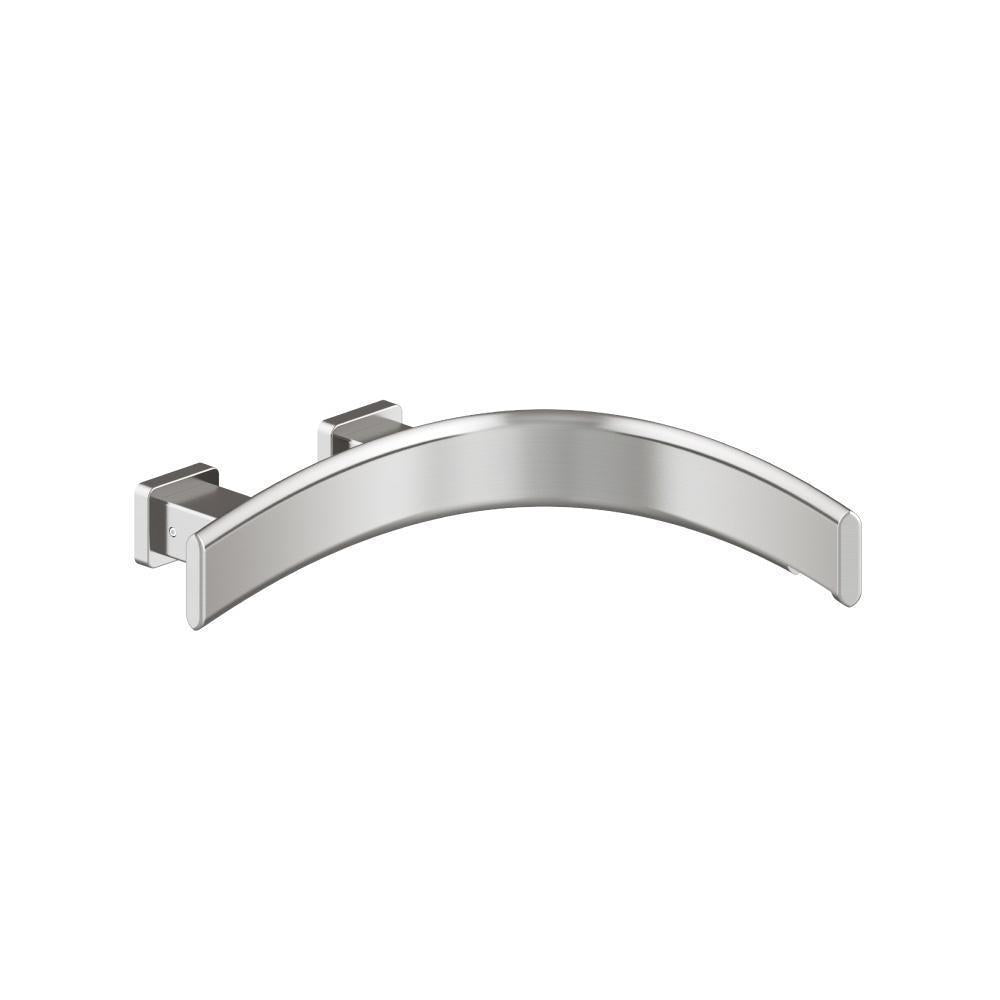 Flusso CU.1004R Wall Mount Tub Spout - Right Facing Curvature