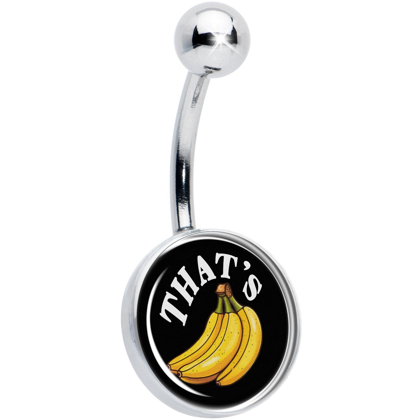 That is Bananas Belly Ring by Onyx O