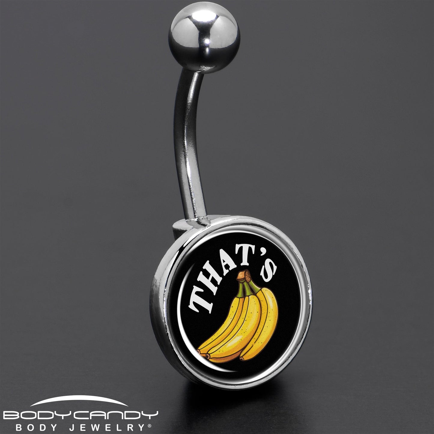 That is Bananas Belly Ring by Onyx O