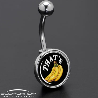 That is Bananas Belly Ring by Onyx O