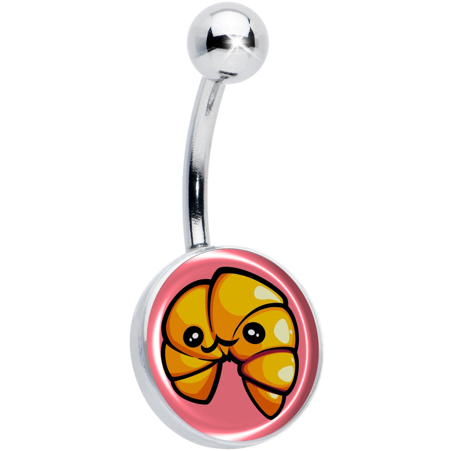 Quaso Croissant Belly Ring by Onyx O