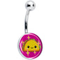 Mexican Fiesta Cute Taco Belly Ring by Onyx O