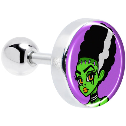 16G 1/4 Bride of Frankenstein Tragus Cartilage Earring by Onyx O