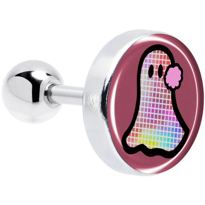 16G 1/4 Disco Spirit Ghost Tragus Cartilage Earring by Onyx O