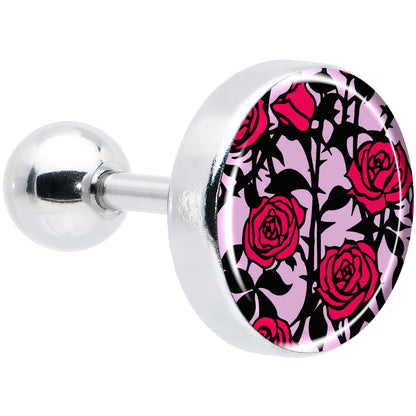 16G 1/4 Blossom Creation Floral Love of Roses Cartilage Earring by Onyx O