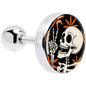 16G 1/4 Peace Sign Skeleton Tragus Cartilage Earring by Onyx O