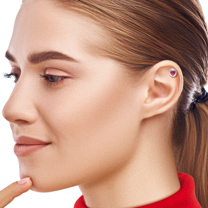 16GI Don't Like You Valentine Heart Tragus Cartilage Earring