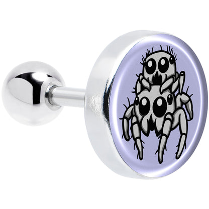 Leaping Leapfrog Spiders Tragus Cartilage Earring by Onyx O