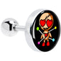 16G Valentine Heart Voodoo Doll Tragus Cartilage Earring