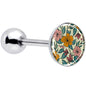 Blossom Creation Wildflower Flowers Barbell Tongue Ring by Onyx O