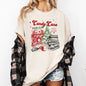 Candy Cane Book Club, Christmas, Reading, Winter, Santa, Xmas Tshirt Comfort Colors T-Shirt
