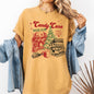 Candy Cane Book Club, Christmas, Reading, Winter, Santa, Xmas Tshirt Comfort Colors T-Shirt