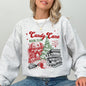Candy Cane Book Club, Christmas, Reading, Winter, Santa, Xmas Sweatshirt