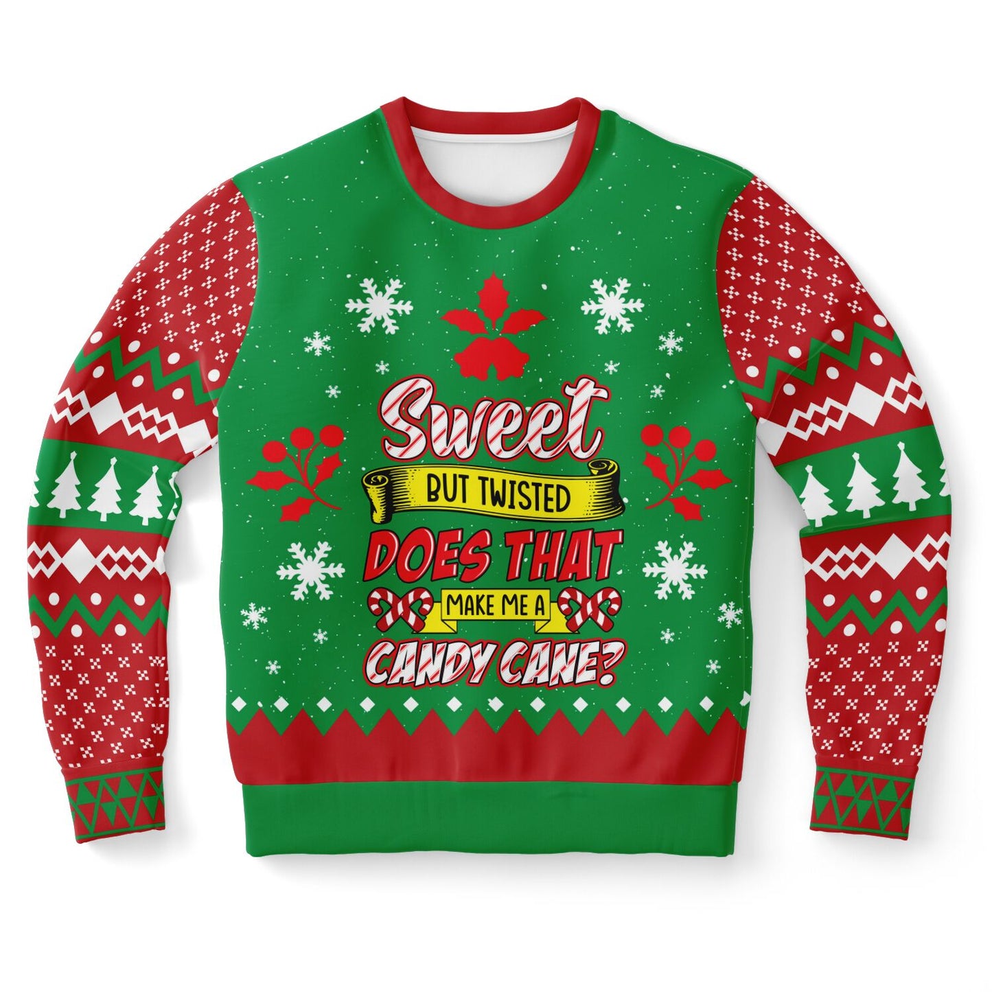 Candy Cane Christmas Sweatshirt