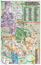 Casa De Oro - Mt Helix Map, with Fletcher Hills and El Cajon 92020, San Diego County, CA - POSTER PRINTS
