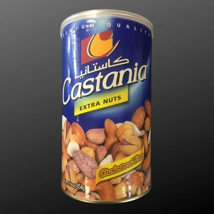 Castania Gourmet Nut Mix - 7 Varieties of Roasted Cashews, Pistachios, Almonds & More