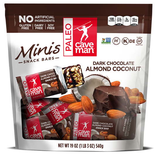 Dark Chocolate Almond Coconut Nutrition Bar Minis