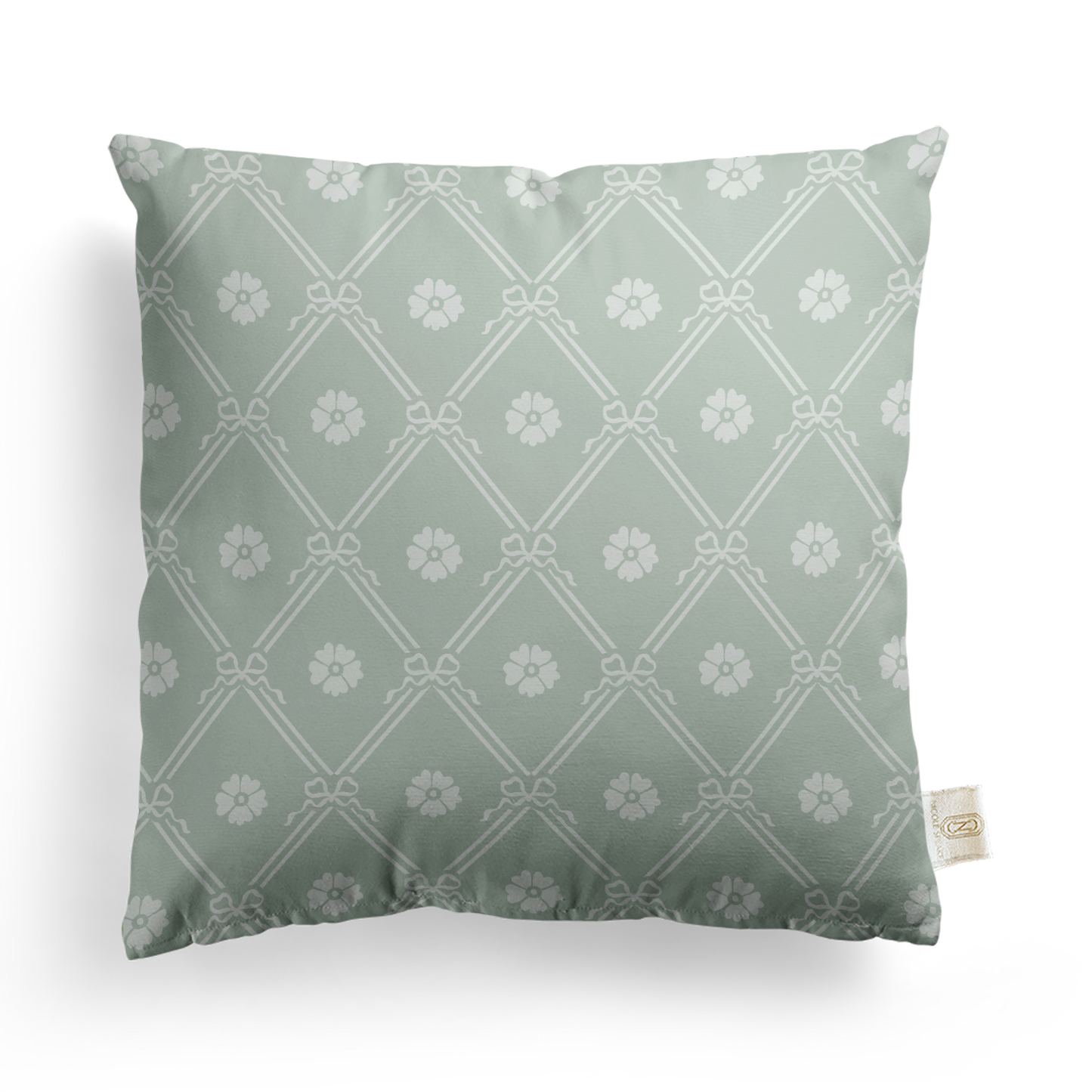 Chapple Chandler x Nicole Speake Lattice Bow Pillow Cover