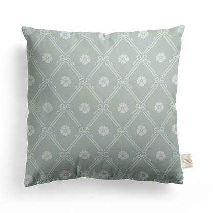 Chapple Chandler x Nicole Speake Lattice Bow Pillow Cover