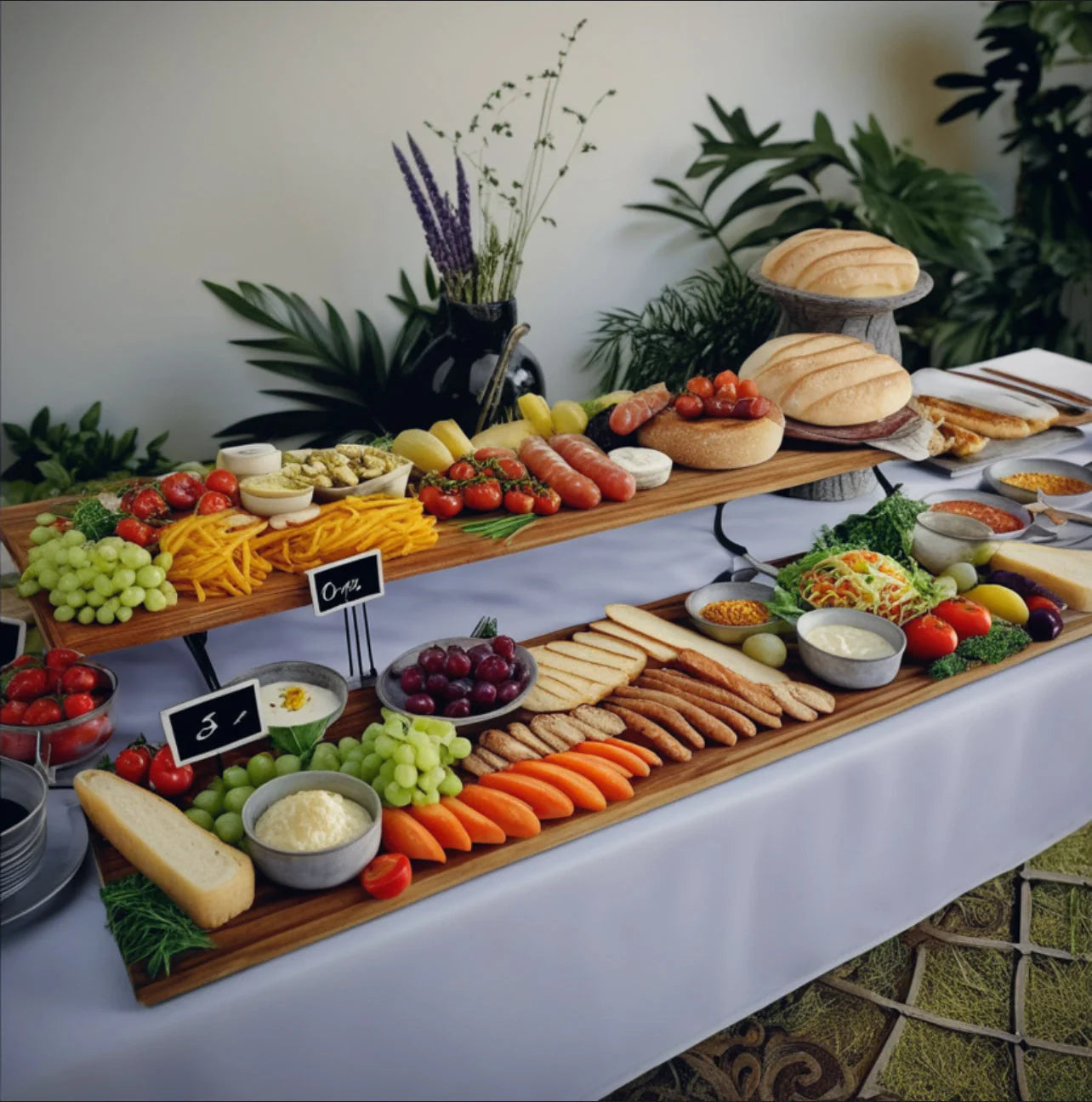 Charcuterie Boards - Cheese & Dessert Grazing Board 2-Pack