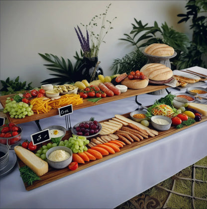 Charcuterie Boards - Cheese & Dessert Grazing Board 2-Pack