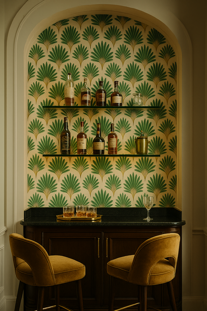 Coastal Fan Palms Wallpaper