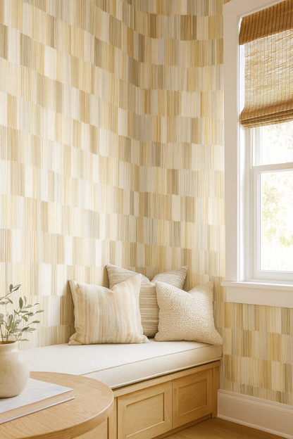 Rivergrass Veil Wallpaper