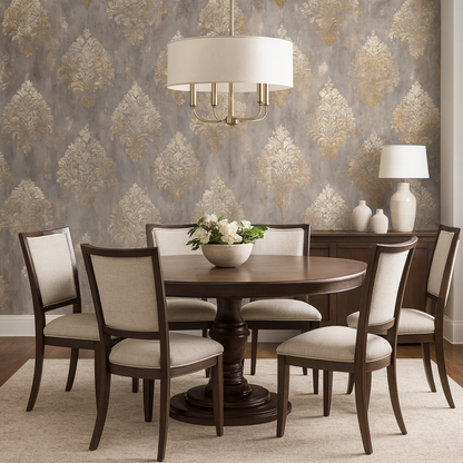 Heirloom Damask Wallpaper