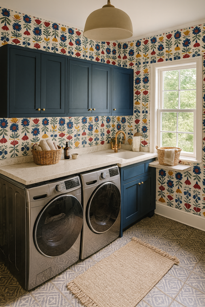 Garland Grove Wallpaper