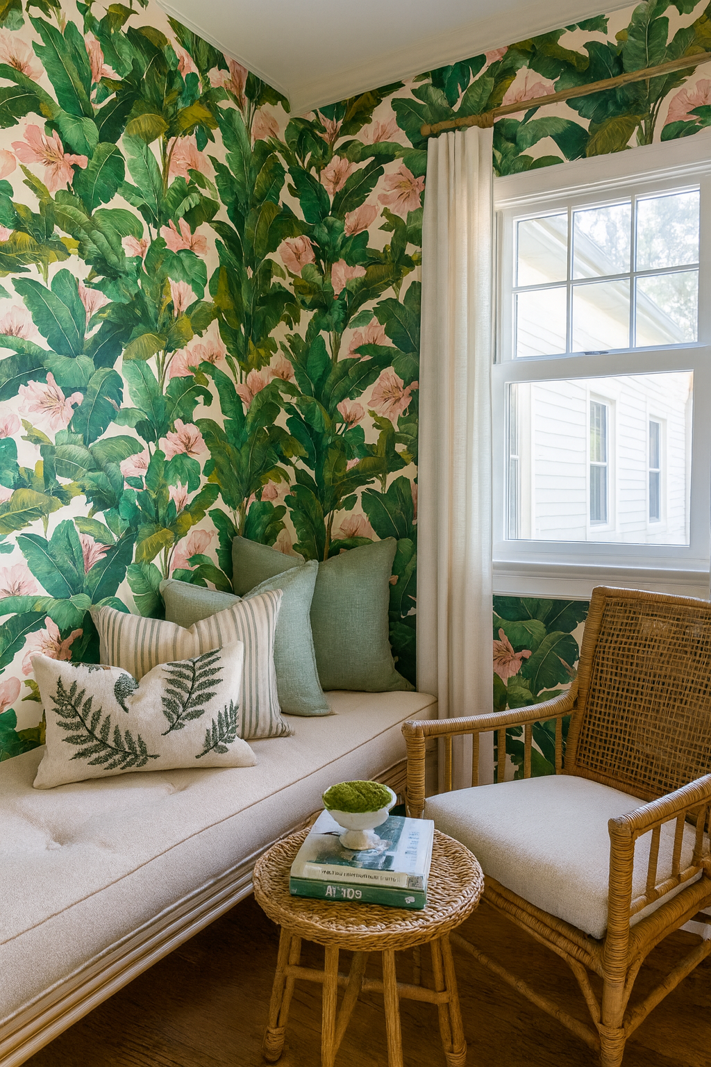 Palm Mirage Wallpaper