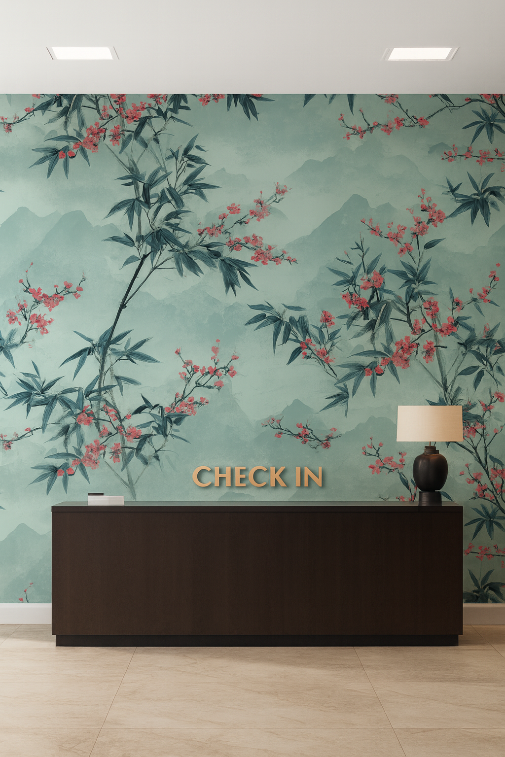 Sakura Mist Wallpaper