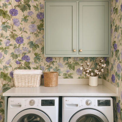 Ivy & Amethyst Wallpaper