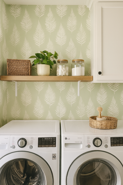 Fern Repeat Wallpaper