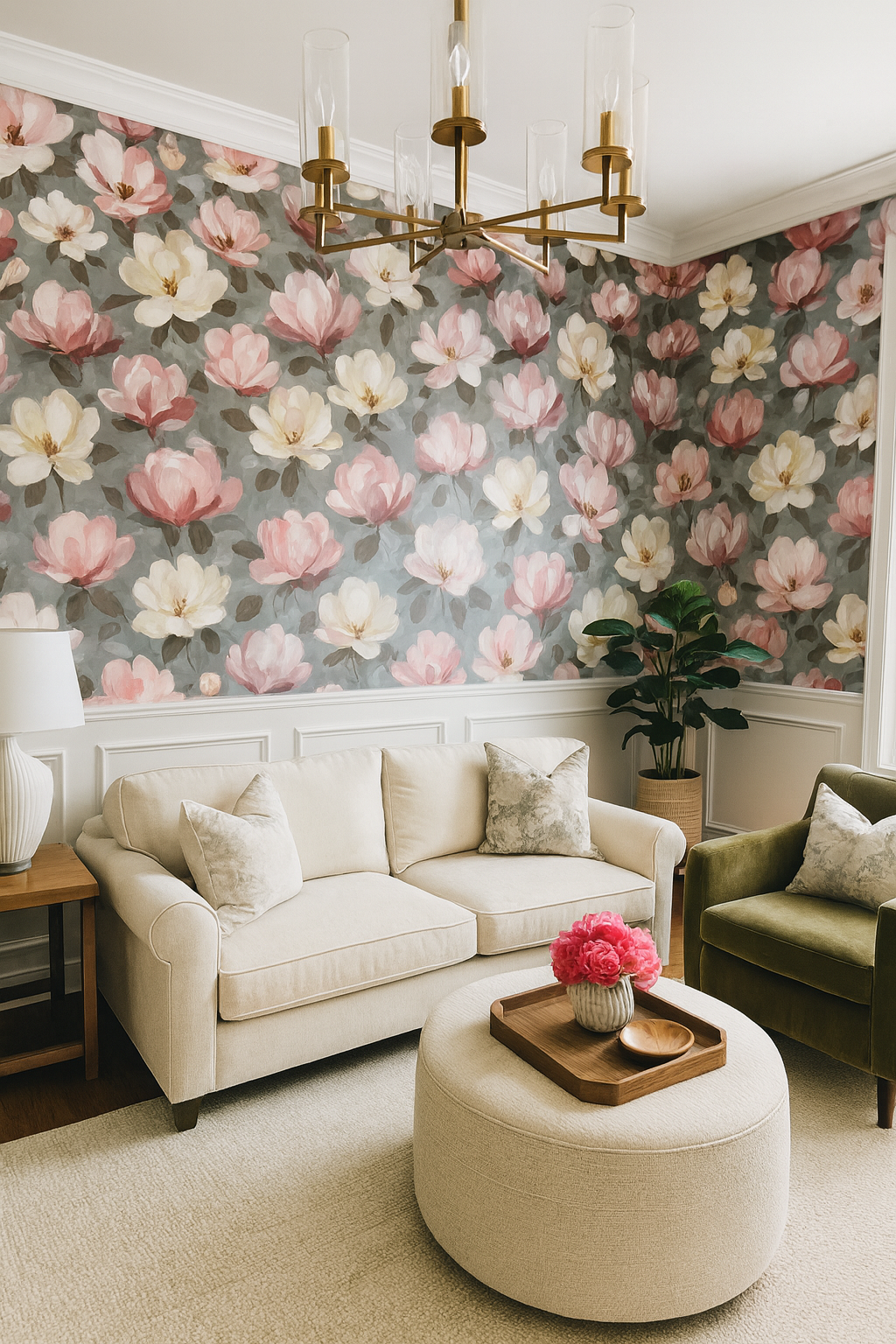 Magnolia Reverie Wallpaper