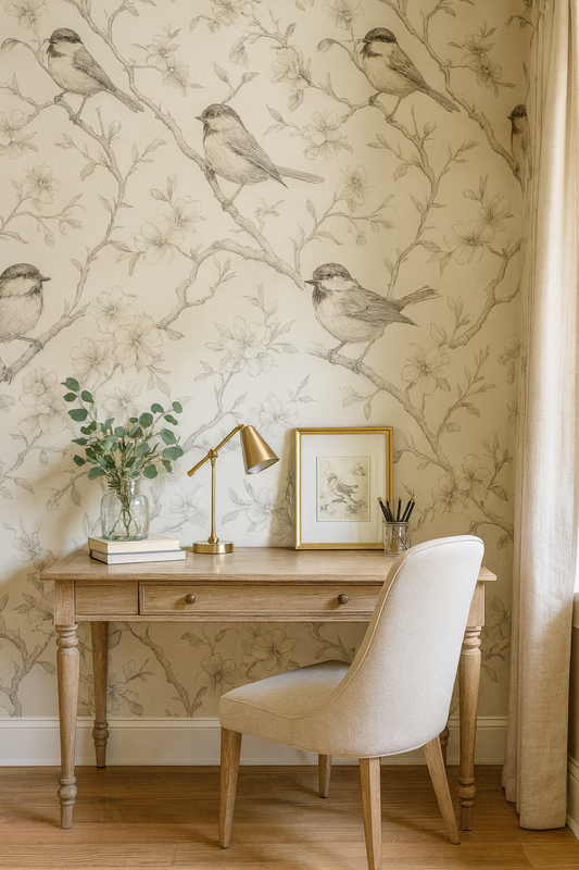 Songbird Study Wallpaper