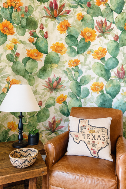 Prickly Pear Paintings Wallpaper