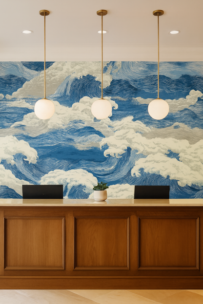 Hokusai’s Drift Wallpaper